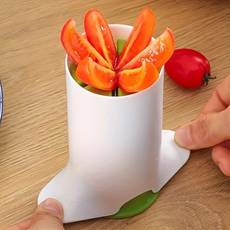 Kitchen Gadgets I Need - 耐久性のある手動野菜チョッパー - 電源不要、キュウリ、ニンジン、トマト用の使いやすいキッチンツール