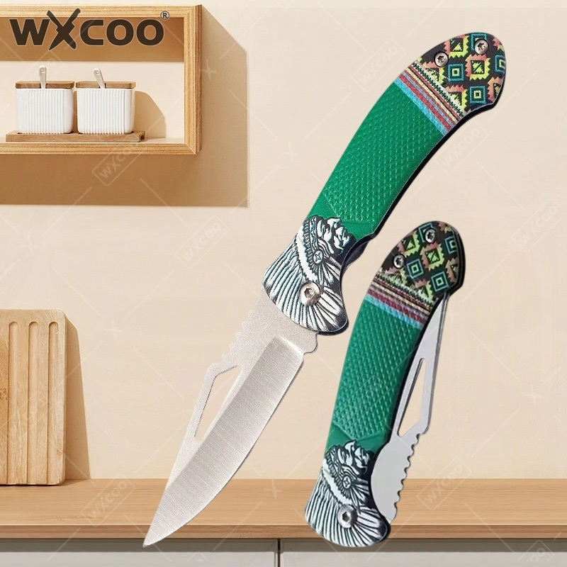Kitchen Gadgets That Make Life Easier - WXCOO 折りたたみナイフ ステンレス鋼 調理用 キッチン野菜ナイフ アクセサリー
