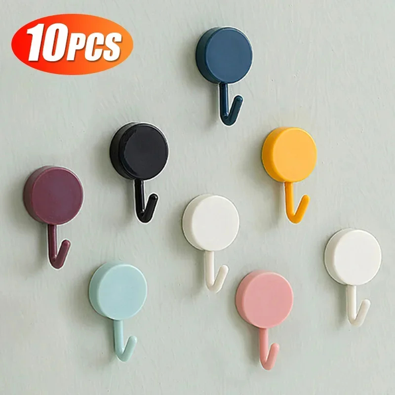 Kitchen Gadgets I Need - 10/20個入り 強力キッチンガジェット 穴あけ不要 フック 家庭用装飾 浴室オーガナイザー