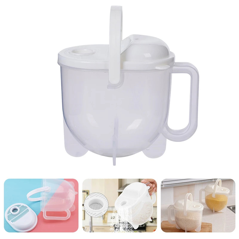 Kitchen Gadgets Rice Filter - 高速自動米洗い機豆洗浄ストレーナーシリアル洗浄フィルター米ふるいザルバスケットキッチンガジェット