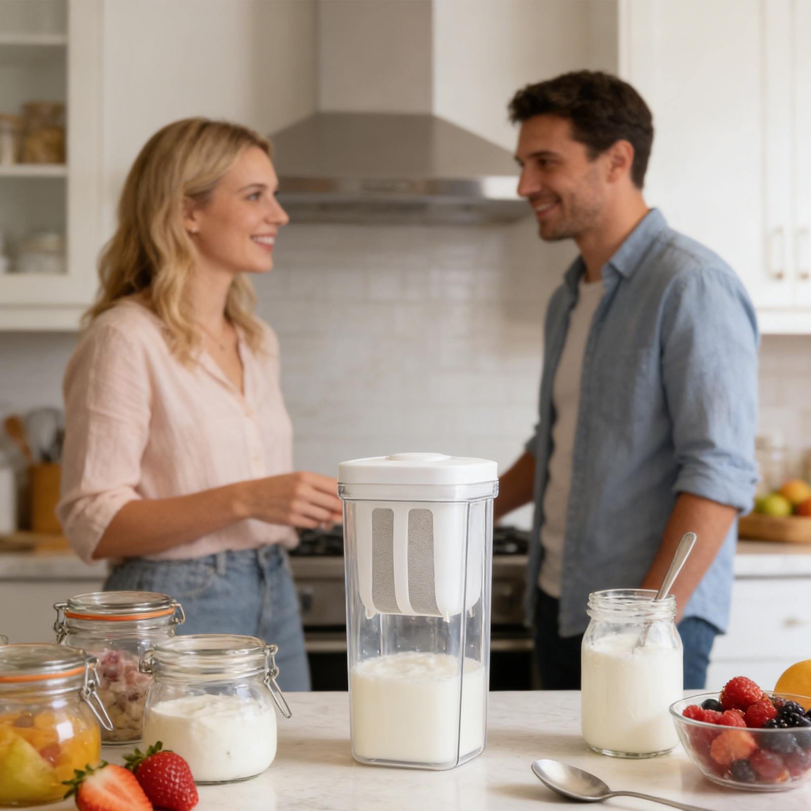 Kitchen Gadgets Rice Filter - ヨーグルトストレーナー再利用可能なファインメッシュキッチンガジェットヨーグルトセパレータージュースフィルターストレーナー家庭用デザート米茶コーヒー大豆用