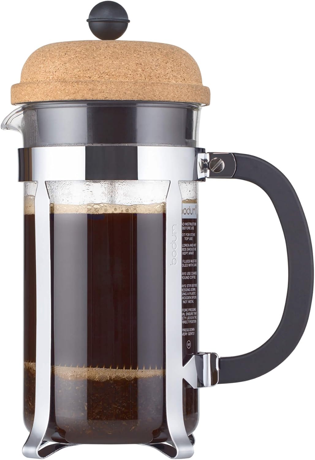 French Press Coffee Maker - シャンボール フレンチプレス コーヒーメーカー、34オンス、コルク
