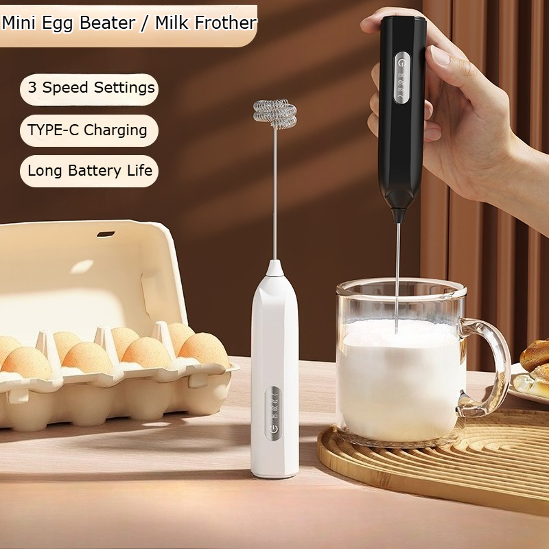 Kitchen Gadgets Blender - 新型ハンドヘルド電動ミルクフォーマー、自動泡立て器、コーヒー、卵ビーター、キッチンミキサー、家庭用泡立て器