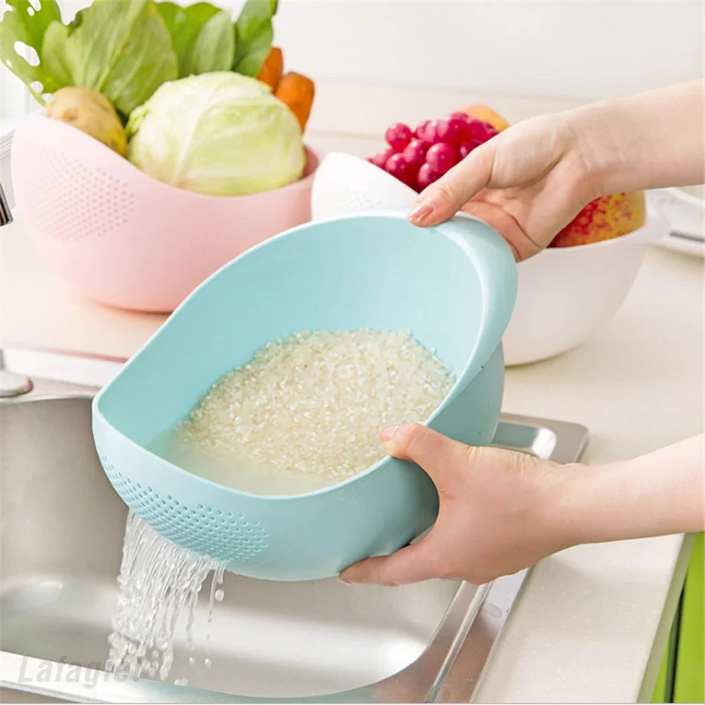 Kitchen Gadgets Rice Filter - 家庭用米ふるい洗濯フィルターストレーナーバスケット果物野菜水切り豆豆ふるいクリーニングガジェットキッチン用品