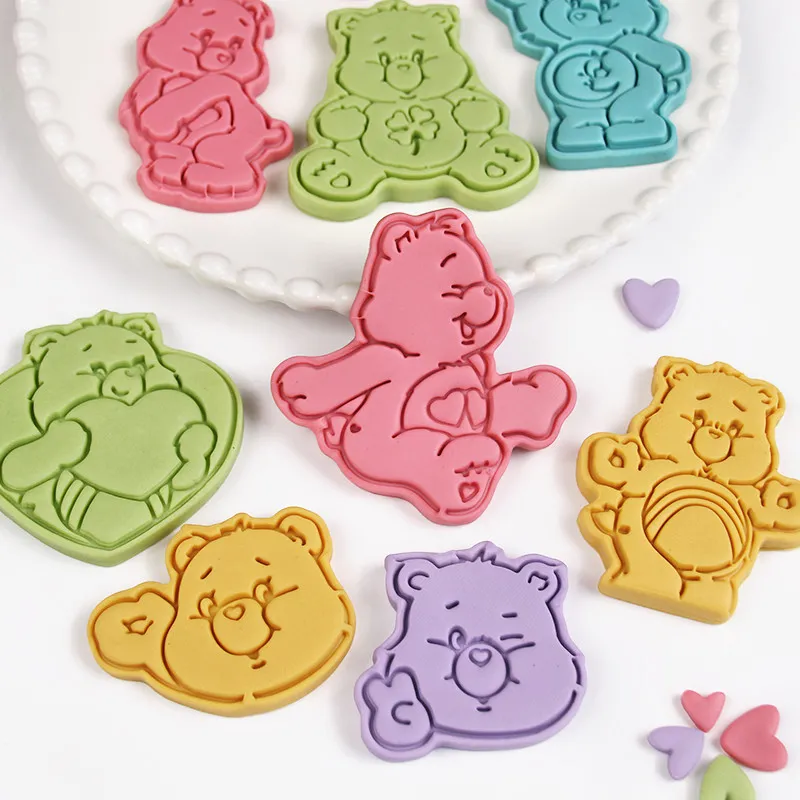 Kitchen Gadgets On Sale - 新しいアニメケアベアーズクッキーカッター型キャンディ型ケーキデコレーションベーキングツールキッチンアクセサリーギフトホット販売