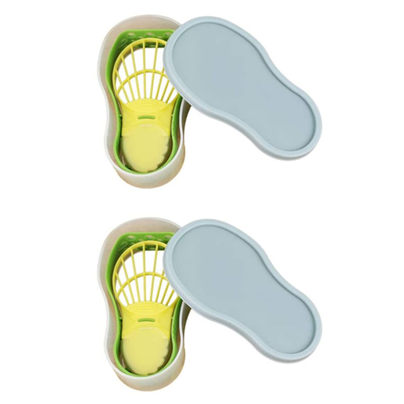 Avocado Slicer Tool - ABMO 2X 5-in-1アボカドスライサーセット フルーツカッター ピーラー コアリムーバー