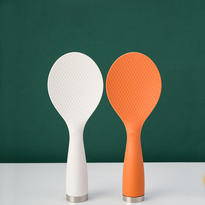 ノンスティック立ちしゃもじプラスチックロングハンドルスプーン - Kitchen Gadgets On Sale のレビューと価格