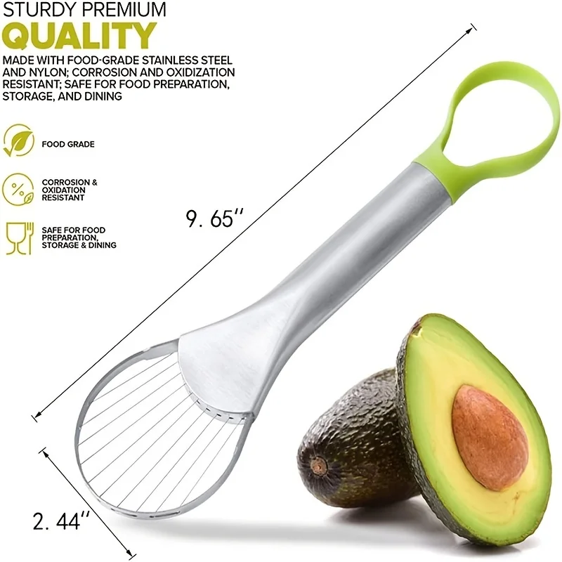 1個入りアボカドツール、フルーツアボカドカッターコアセパレー - Avocado Slicer Tool のレビューと価格