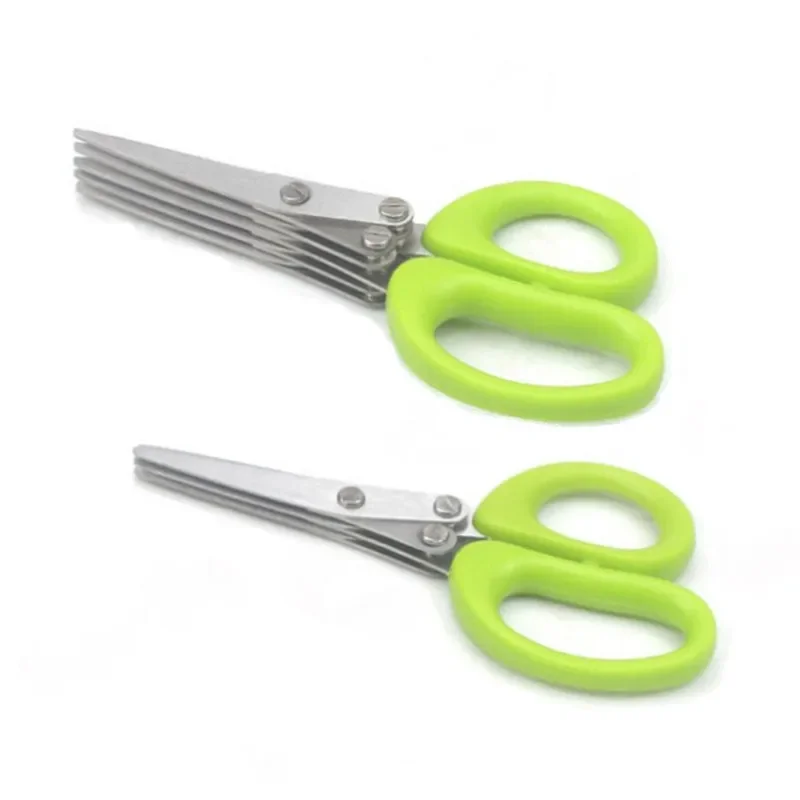 多層キッチンはさみステンレス鋼野菜カッターネギハーブ海苔スパ - Kitchen Gadgets That Make Life Easier のレビューと価格