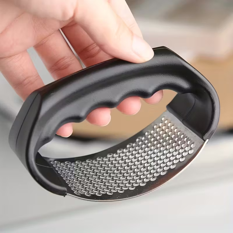 ガーリッククラッシャー、ガーリックプレスロッカー、ステンレス - Kitchen Gadgets For Cooking のレビューと価格