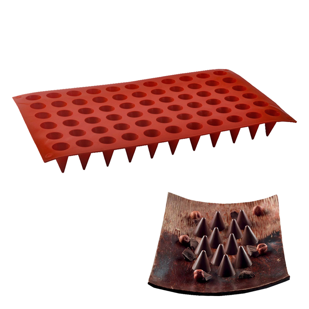 シリコンコーンチョコレートベーキングモールド、食品グレード、 - Silicone Mold Baking のレビューと価格
