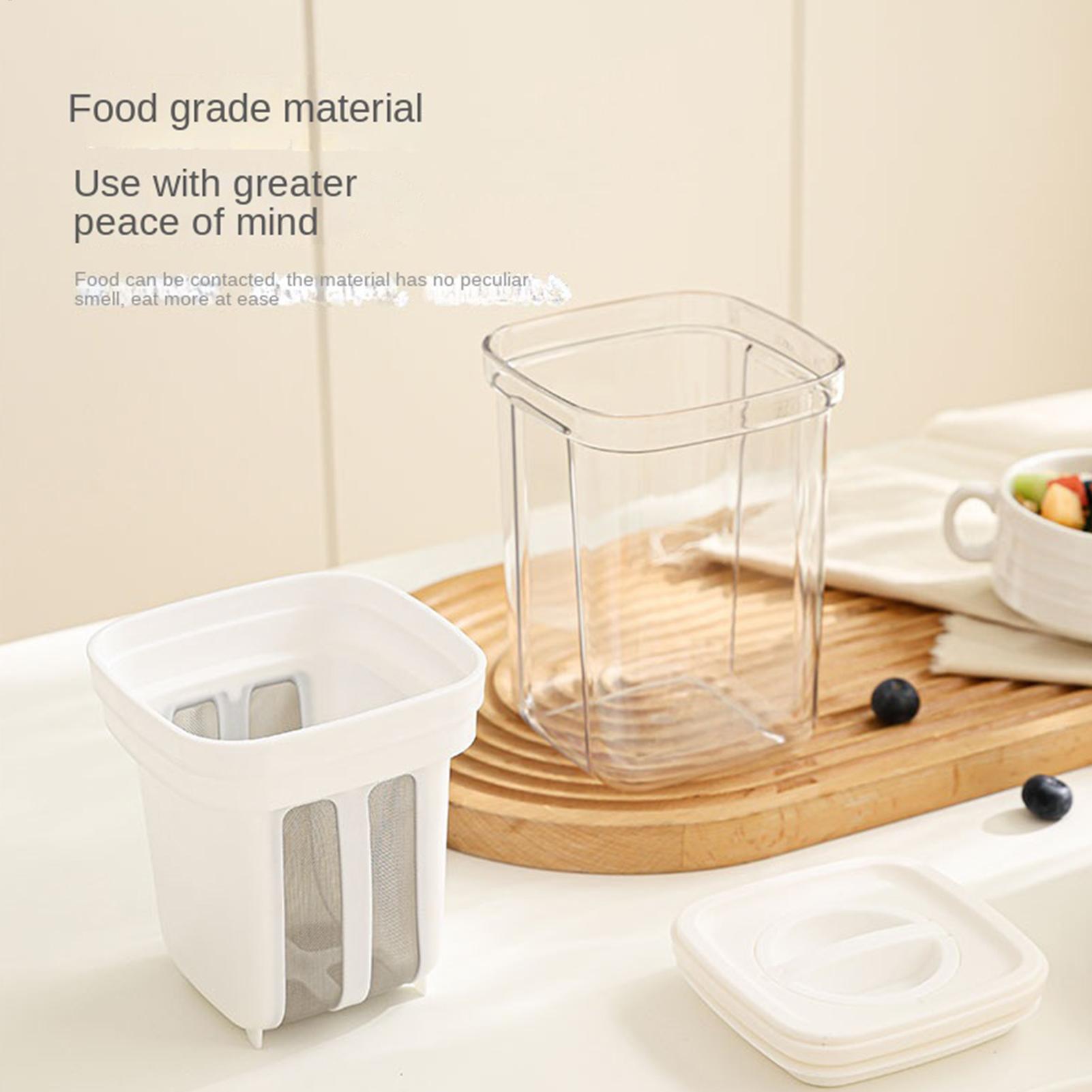 ヨーグルトストレーナー再利用可能なファインメッシュキッチンガ - Kitchen Gadgets Rice Filter のレビューと価格