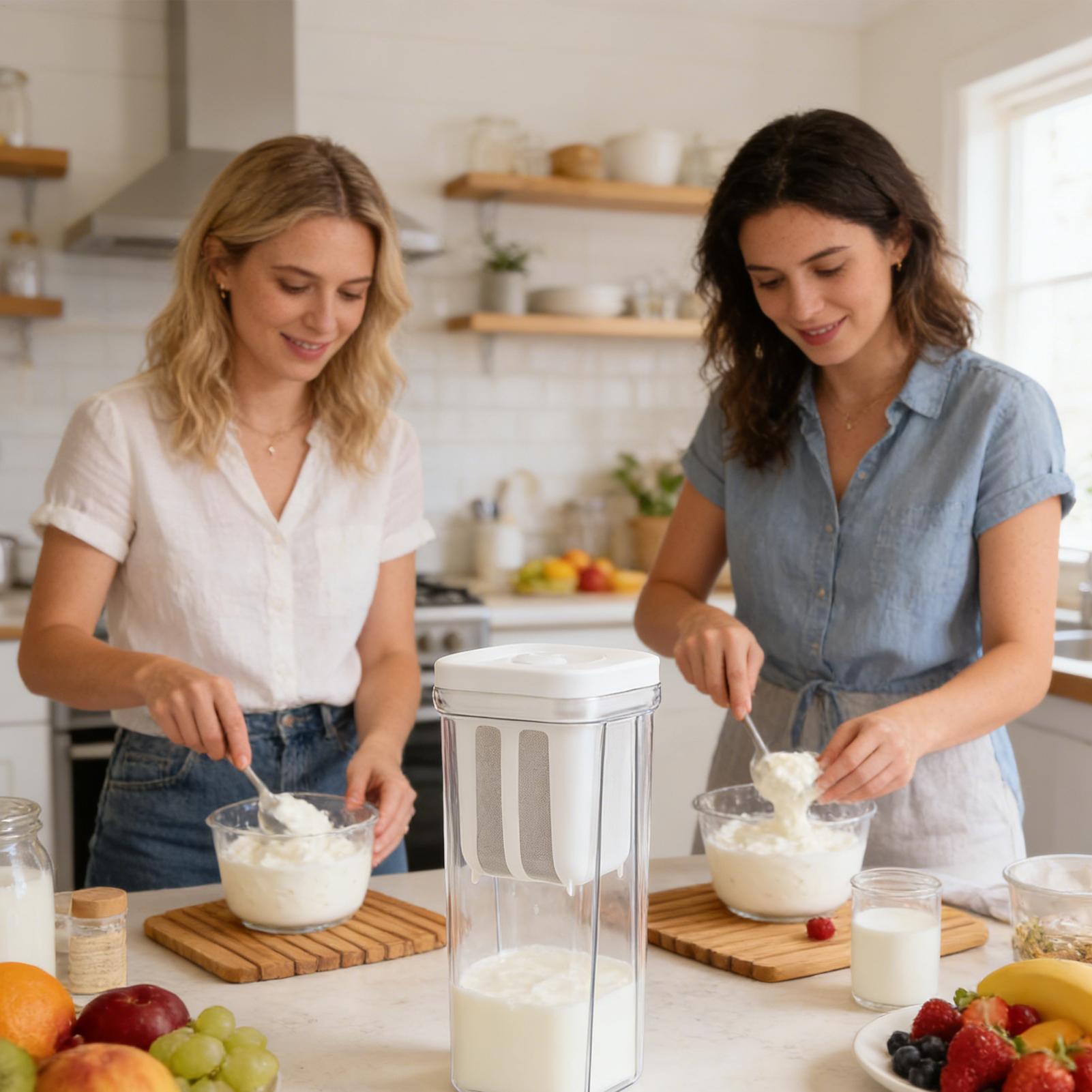 ヨーグルトストレーナー再利用可能なファインメッシュキッチンガ - Kitchen Gadgets Rice Filter のレビューと価格