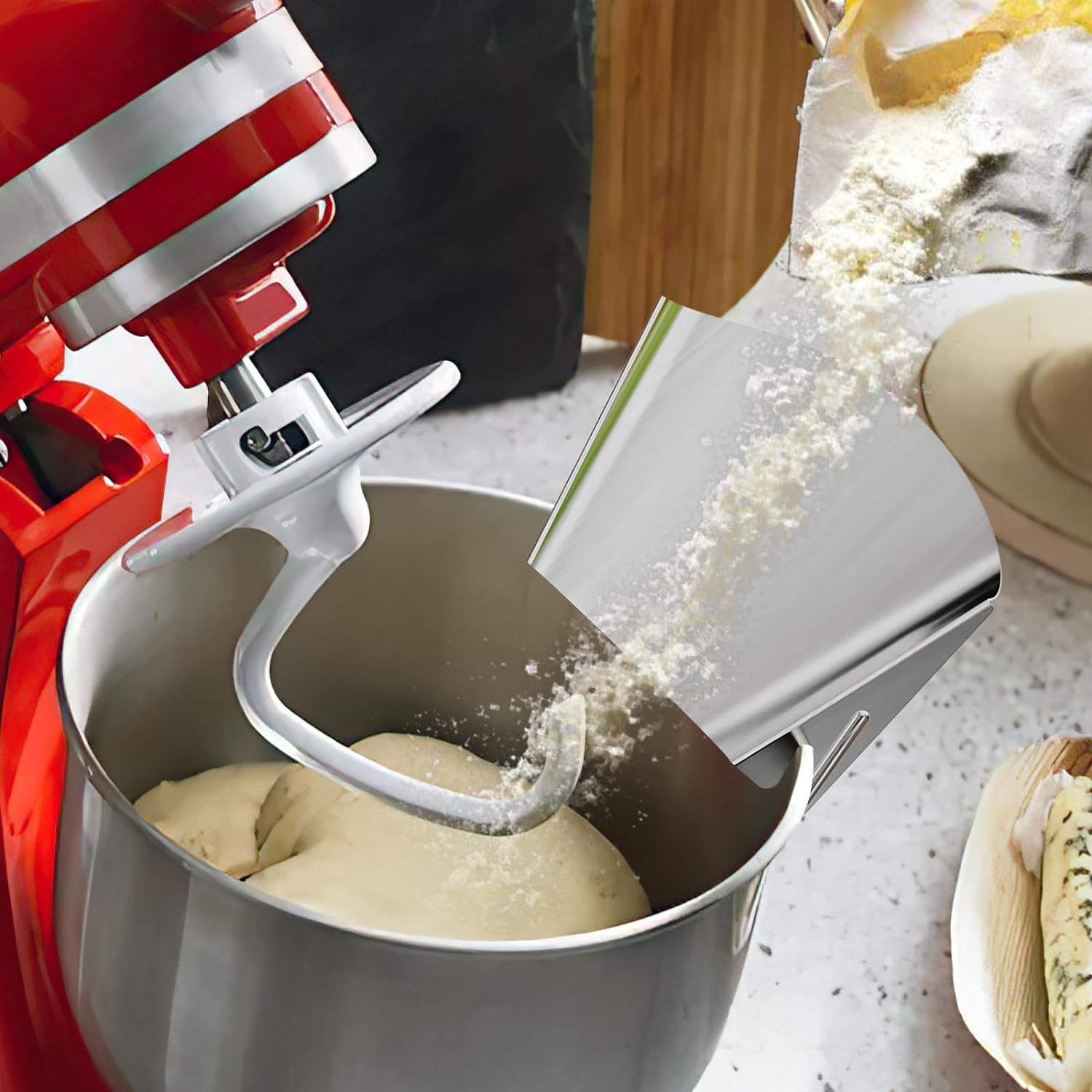 キッチンエイドスタンドミキサーステンレススチールボウル用ポア - Kitchen Gadgets Blender のレビューと価格