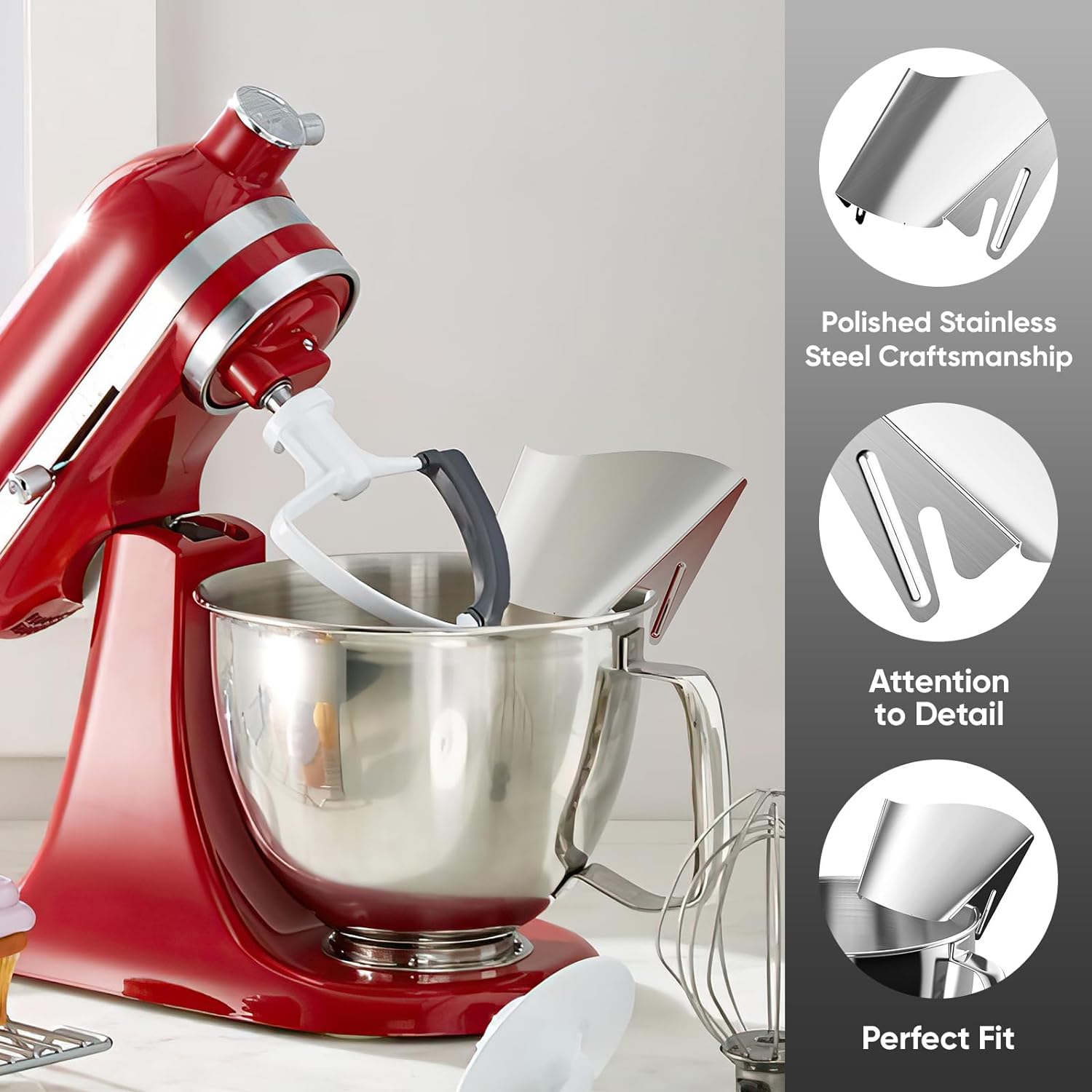 キッチンエイドスタンドミキサーステンレススチールボウル用ポア - Kitchen Gadgets Blender のレビューと価格