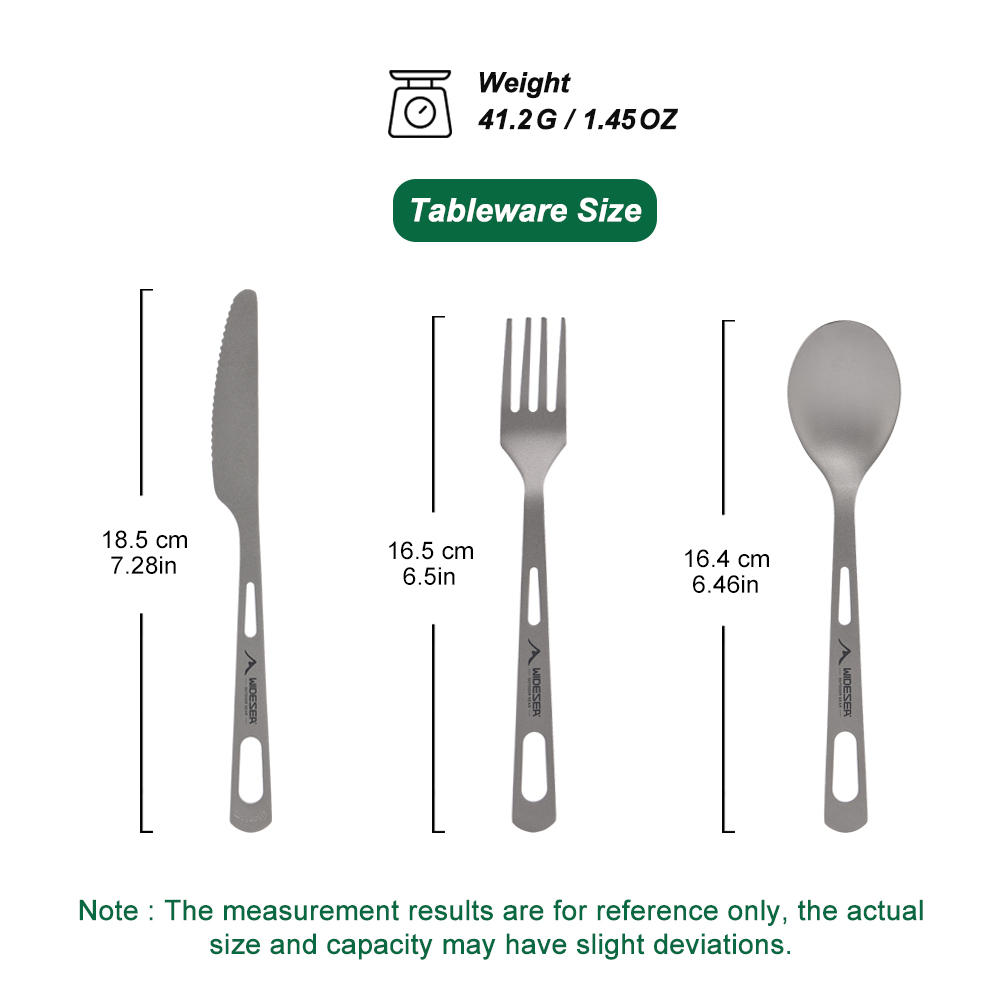 ワイドシーキャンプ用クッキングセット スポーク チタンスプー - Kitchen Gadgets That Make Life Easier のレビューと価格