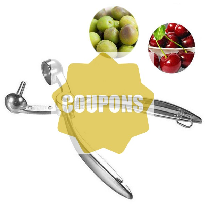 果物の種取り器。チェリー、ナツメなどの種を取り除くのに便利。 - Kitchen Gadgets For Cooking のレビューと価格