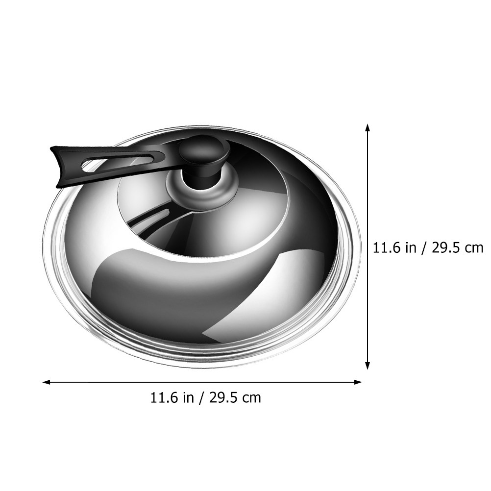 1個入り 透明調理鍋蓋 プレミアムステンレス製 蒸気保持蓋  - Kitchen Gadgets For Cooking のレビューと価格