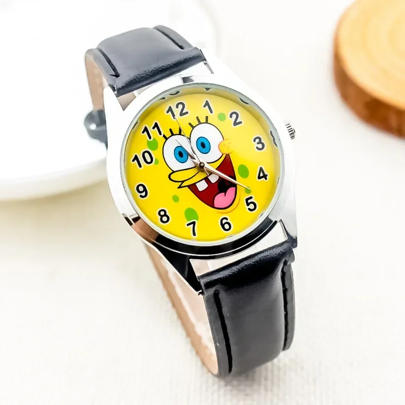 漫画スポンジボブ子供用クォーツ腕時計パトリックスターアニメ腕 - Kitchen Gadgets Aliexpress のレビューと価格