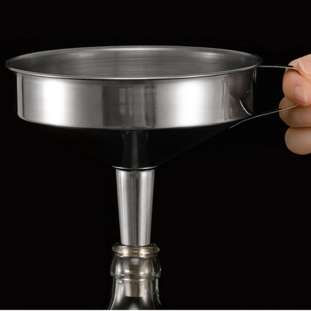 1Pc ステンレス鋼食用油漏斗広口キッチンアクセサリーバービ - Kitchen Gadgets That Make Life Easier のレビューと価格