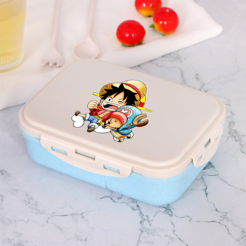 ワンピース少年少女弁当弁当箱ポータブル食品ボックス電子レンジ - Kitchen Gadgets Aliexpress のレビューと価格