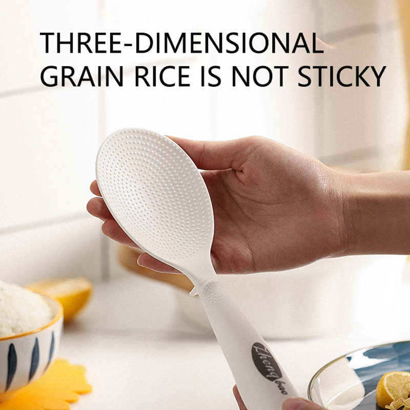 直立プラスチックしゃもじ炊飯器サービングスプーンテフロン加工 - Kitchen Gadgets On Sale のレビューと価格