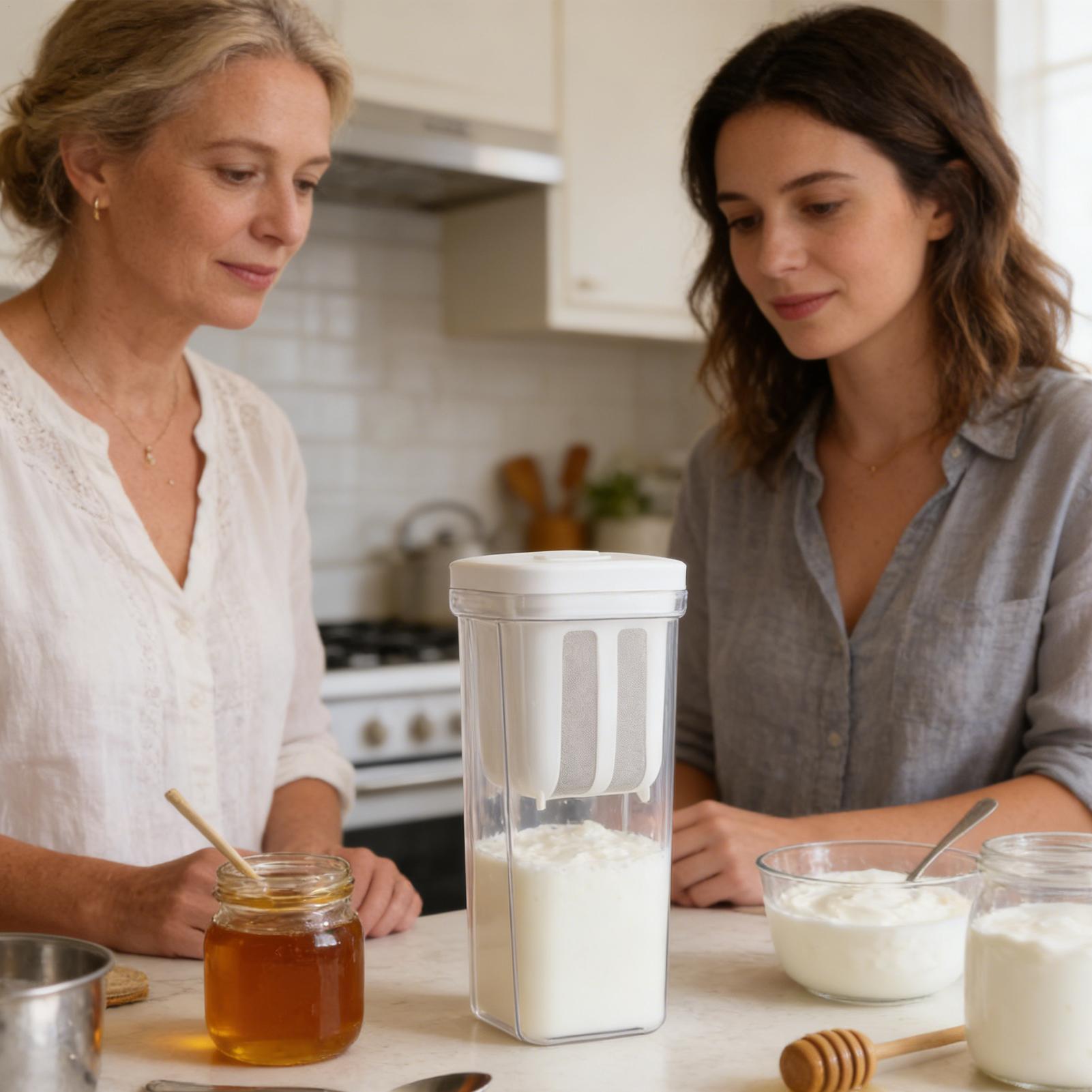 ヨーグルトストレーナー再利用可能なファインメッシュキッチンガ - Kitchen Gadgets Rice Filter のレビューと価格