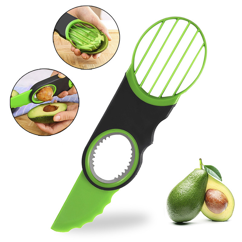 多機能フルーツスライサー、キウイ、アボカドスライサー、種抜き - Avocado Slicer Tool のレビューと価格