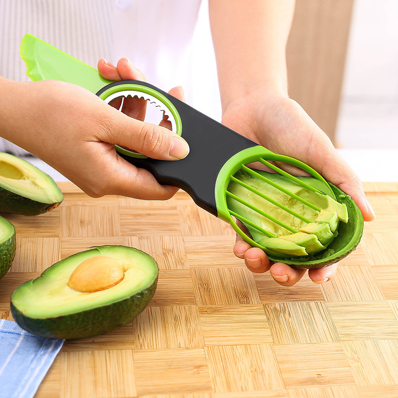 多機能フルーツスライサー、キウイ、アボカドスライサー、種抜き - Avocado Slicer Tool のレビューと価格