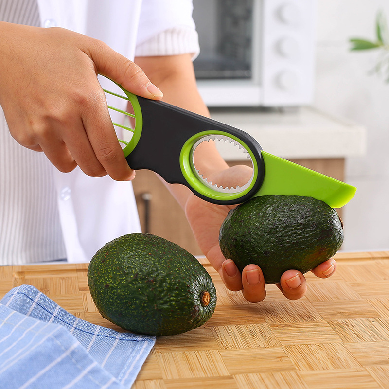 多機能フルーツスライサー、キウイ、アボカドスライサー、種抜き - Avocado Slicer Tool のレビューと価格