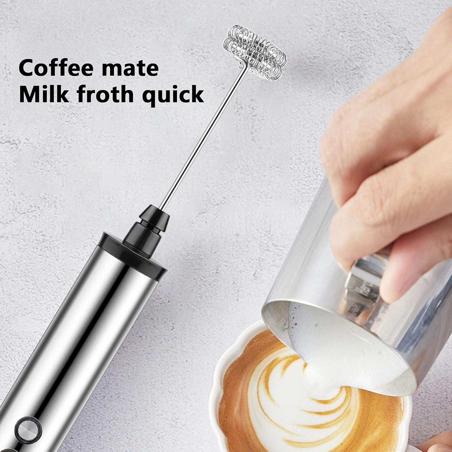 マグパイ3in1ハンドヘルド電動ミルク泡立て器ドリンクミキサ - Kitchen Gadgets Blender のレビューと価格
