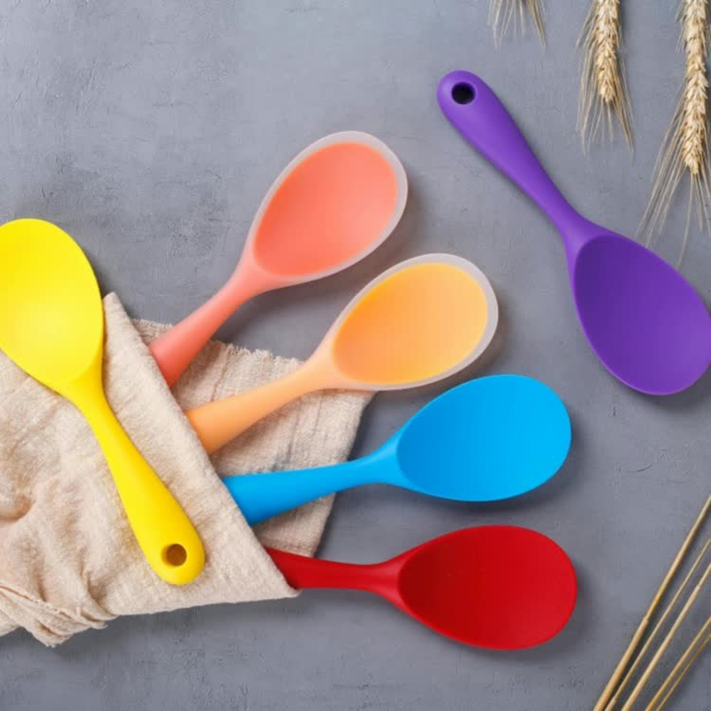 1 個シリコンスプーンノンスティック調理スプーン抗火傷ポット - Kitchen Gadgets On Sale のレビューと価格