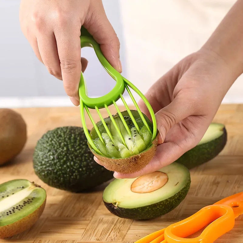 3 in 1 アボカドスライサー シアコアラー プラスチック - Avocado Slicer Tool のレビューと価格