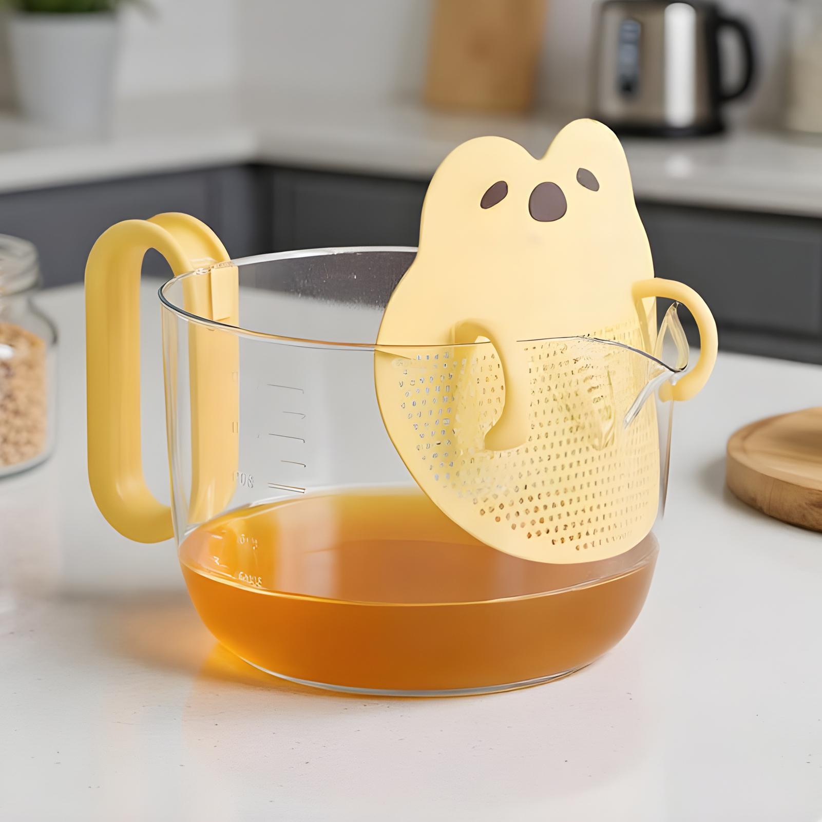 測定カップ卵フィルターカップメジャーキッチンベーキング用品ス - Kitchen Gadgets Rice Filter のレビューと価格