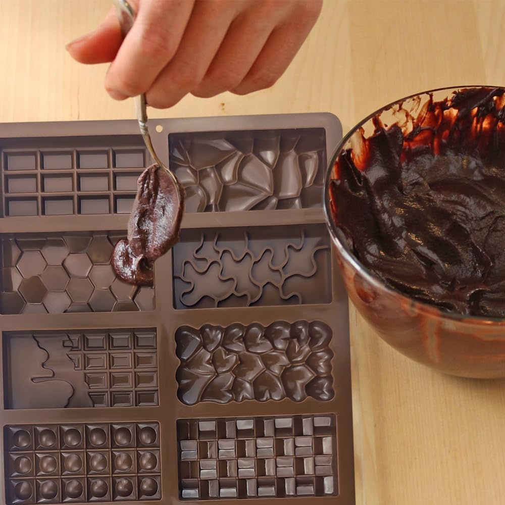 12 in 1チョコレートモールド ドバイ シリコンチョコレ - Silicone Mold Baking のレビューと価格