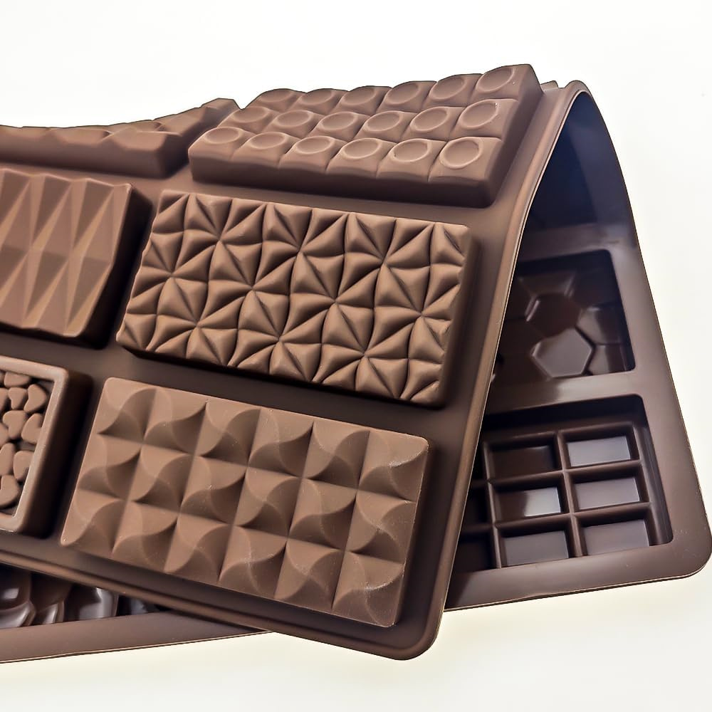 12 in 1チョコレートモールド ドバイ シリコンチョコレ - Silicone Mold Baking のレビューと価格