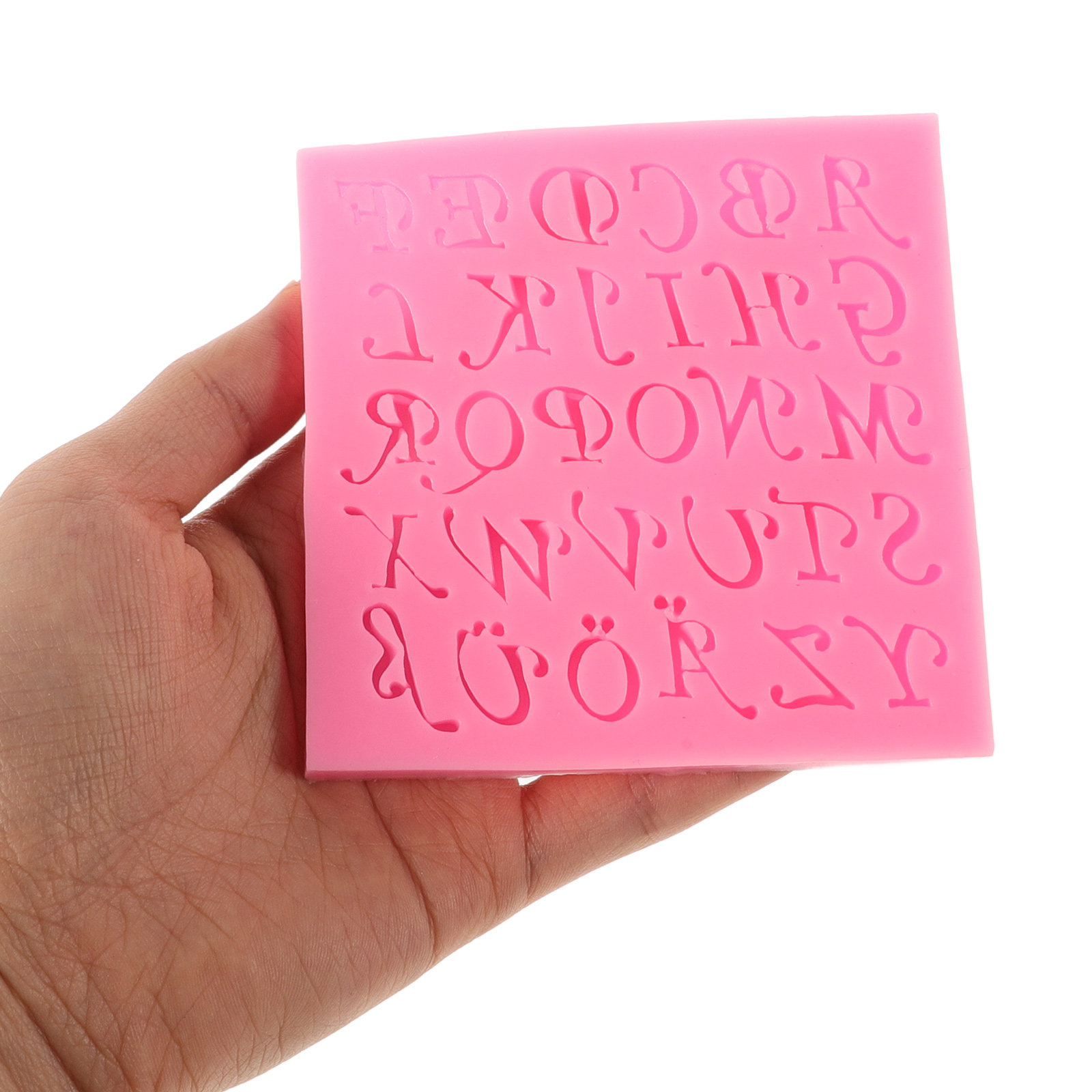 アルファベットの形をしたシリコン製ケーキ型。DIYケーキ、フ - Silicone Mold Baking のレビューと価格