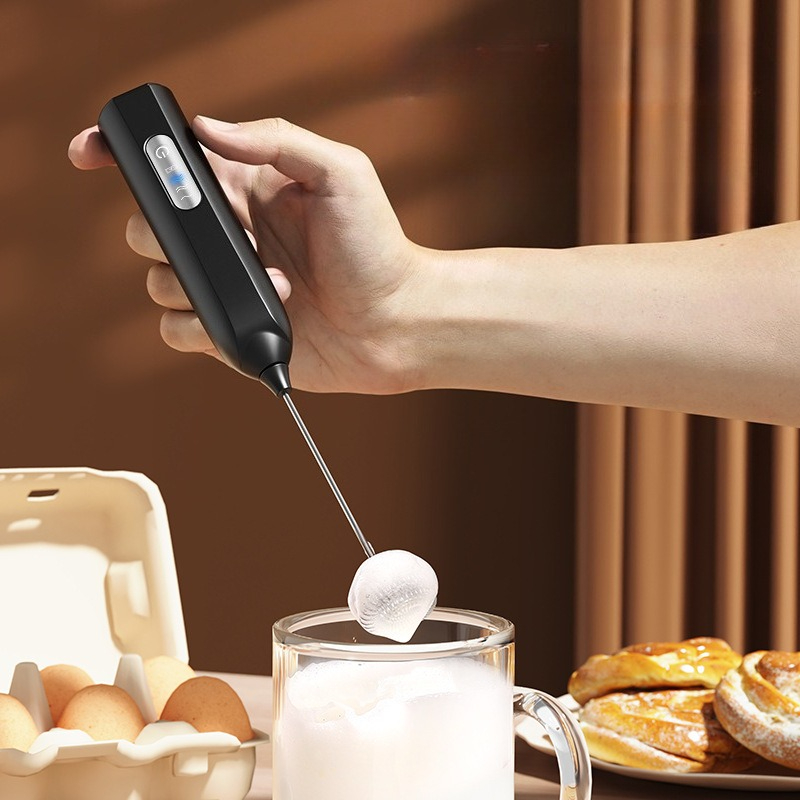 新型ハンドヘルド電動ミルクフォーマー、自動泡立て器、コーヒー - Kitchen Gadgets Blender のレビューと価格