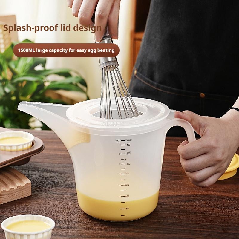 多機能大型卵分離カップ（計量目盛り付き）、卵フィルター付きベ - Kitchen Gadgets Rice Filter のレビューと価格