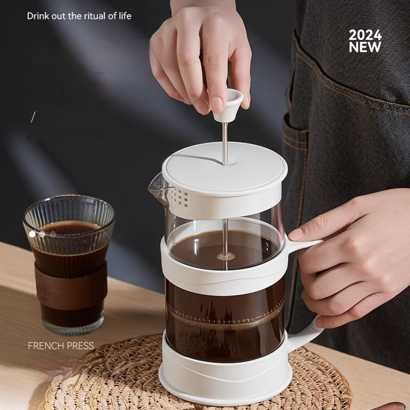 家庭用,紅茶,コーヒー用の電気多機能フィルター - French Press Coffee Maker のレビューと価格