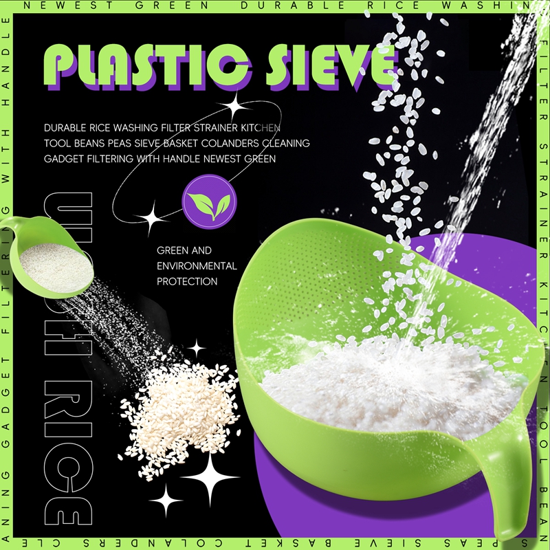 米洗いフィルターストレーナー キッチンツール 豆類・エンドウ - Kitchen Gadgets Rice Filter のレビューと価格