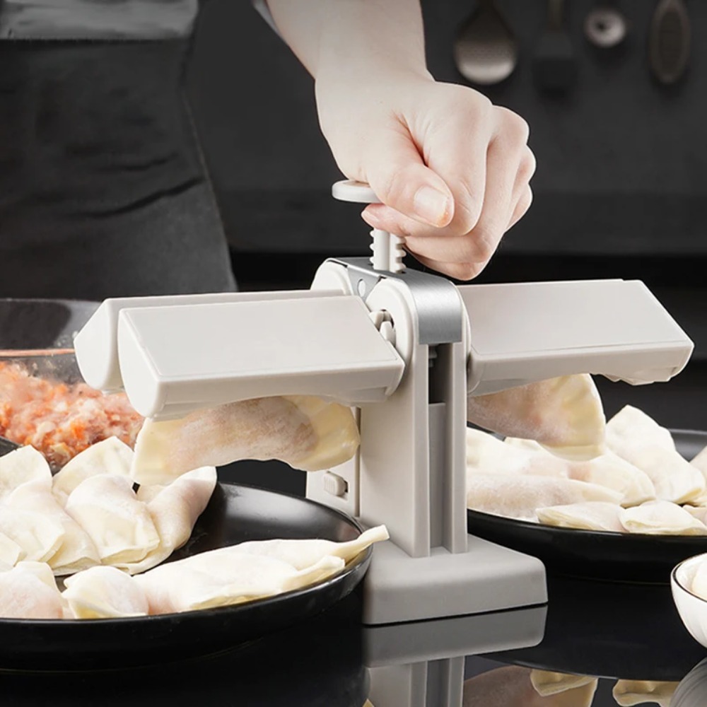 自動餃子製造機、お手入れ簡単、ダブルヘッドプレス型、パイ・ワ - Kitchen Gadgets That Make Life Easier のレビューと価格