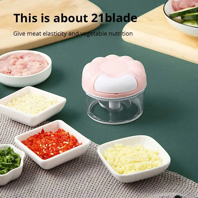 1個入り 青/ピンク 手動ニンニク潰し器 手動式キッチン家庭 - Kitchen Gadgets For Cooking のレビューと価格