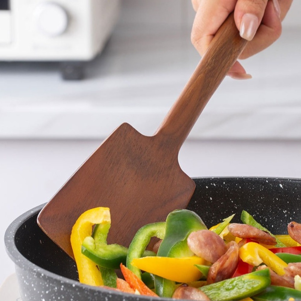34 センチメートル木製調理ヘラターナーロングハンドルシャベ - Kitchen Gadgets That Make Life Easier のレビューと価格