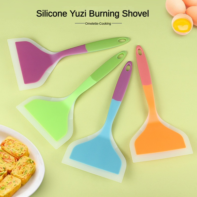 タマゴ焦げ付き防止シリコンヘラ、厚手の卵焼きヘラ、フライパン - Kitchen Gadgets On Sale のレビューと価格