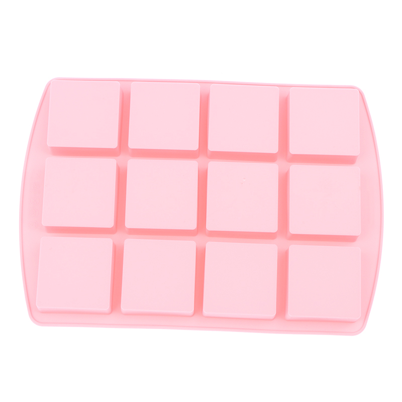 * 1 個 12 キャビティ正方形シリコンモールド DIY  - Silicone Mold Baking のレビューと価格