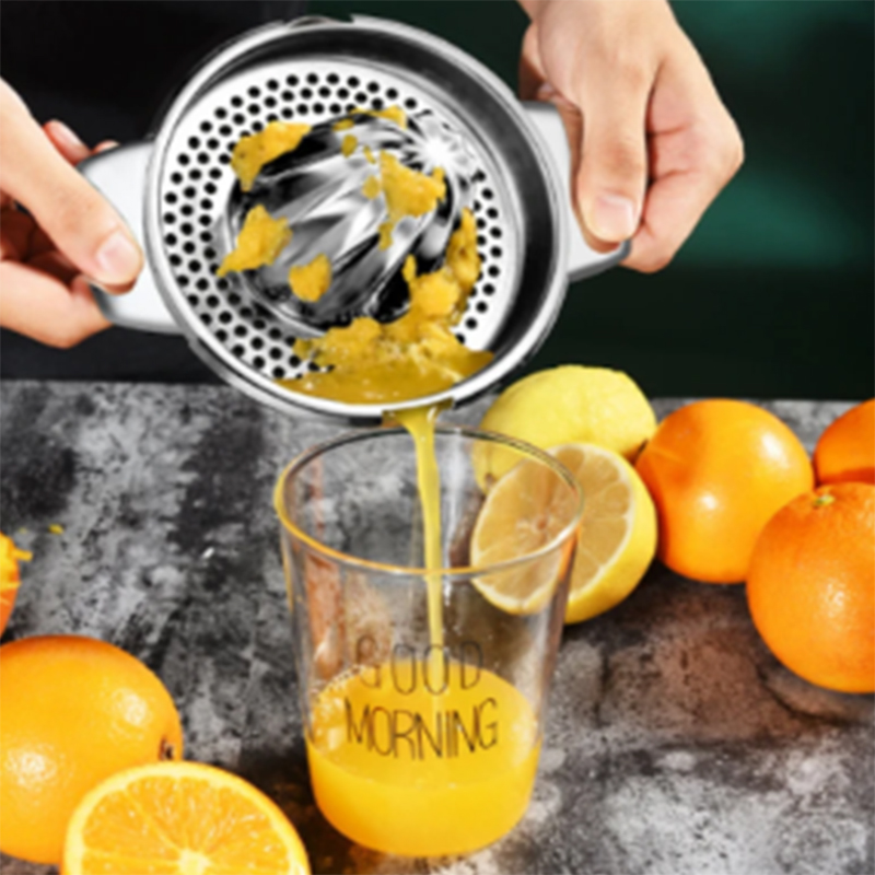 ポータブルレモンオレンジ手動フルーツジューサー 304 ステ - Kitchen Gadgets Blender のレビューと価格